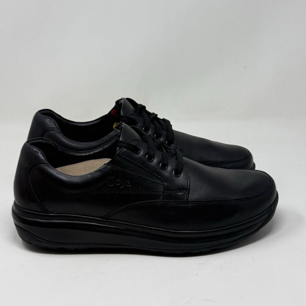 Joya Cruiser II Walking Shoes Mens 10 Black Leather Comfort Casual Ortho